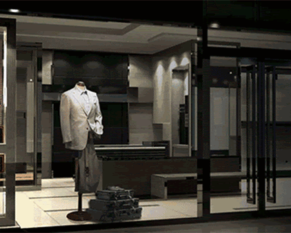 Retail Stores PDLC smart film Película inteligente PDLC para tiendas minoristas