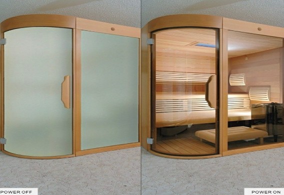 PDLC smart film hotel Hotel de cine inteligente PDLC