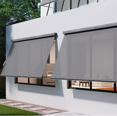 Pegadas de toldo retráctil externos