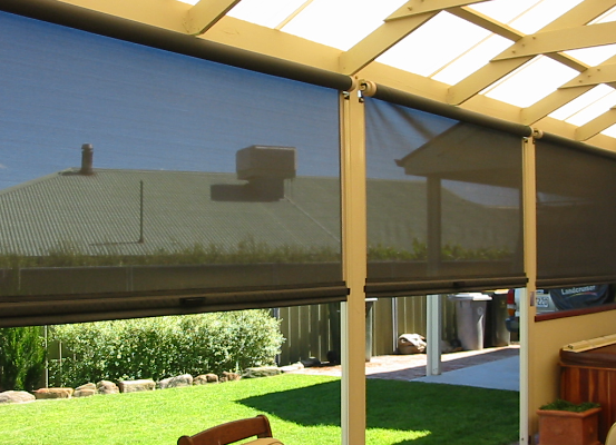 Combinados de ventana de rollito al aire libre de 10 pies de ancho