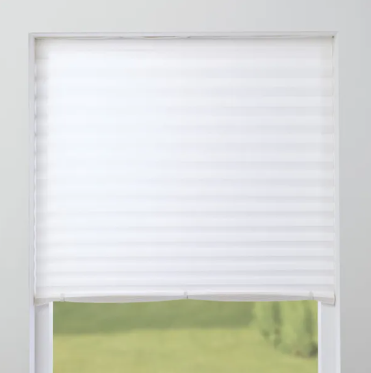 persianas de papel blanco