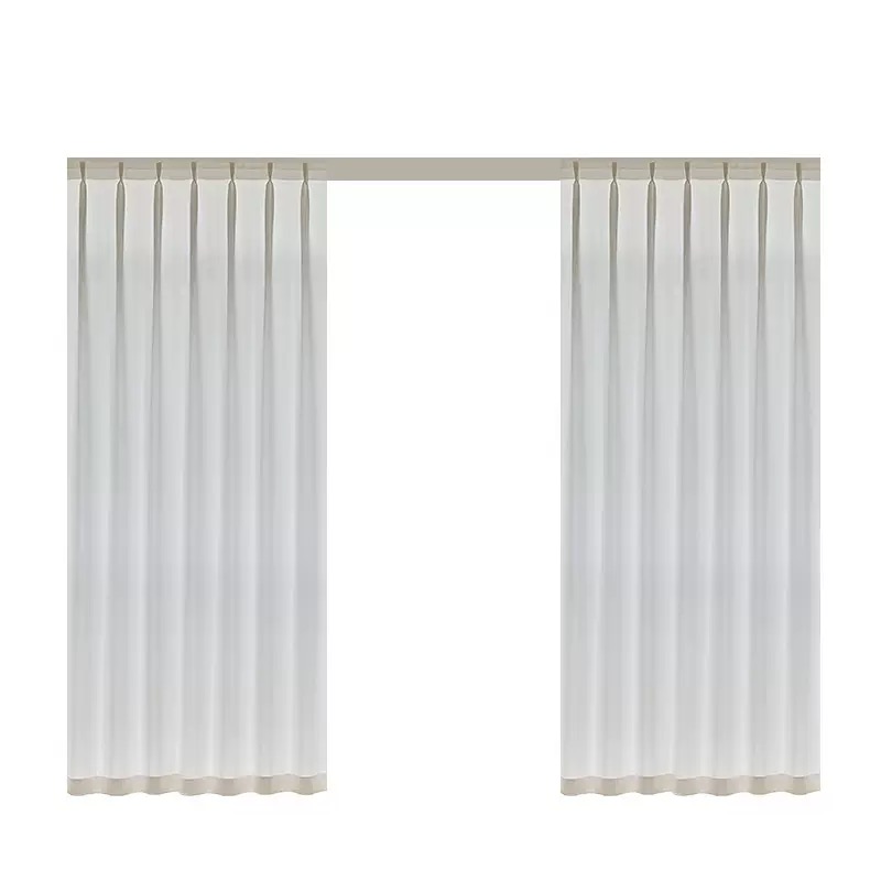 Pinch Pleat Cortinas transparentes