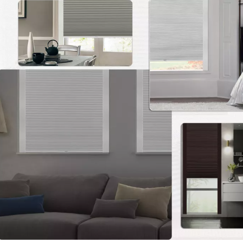 Blackout Window Shades con pistas laterales