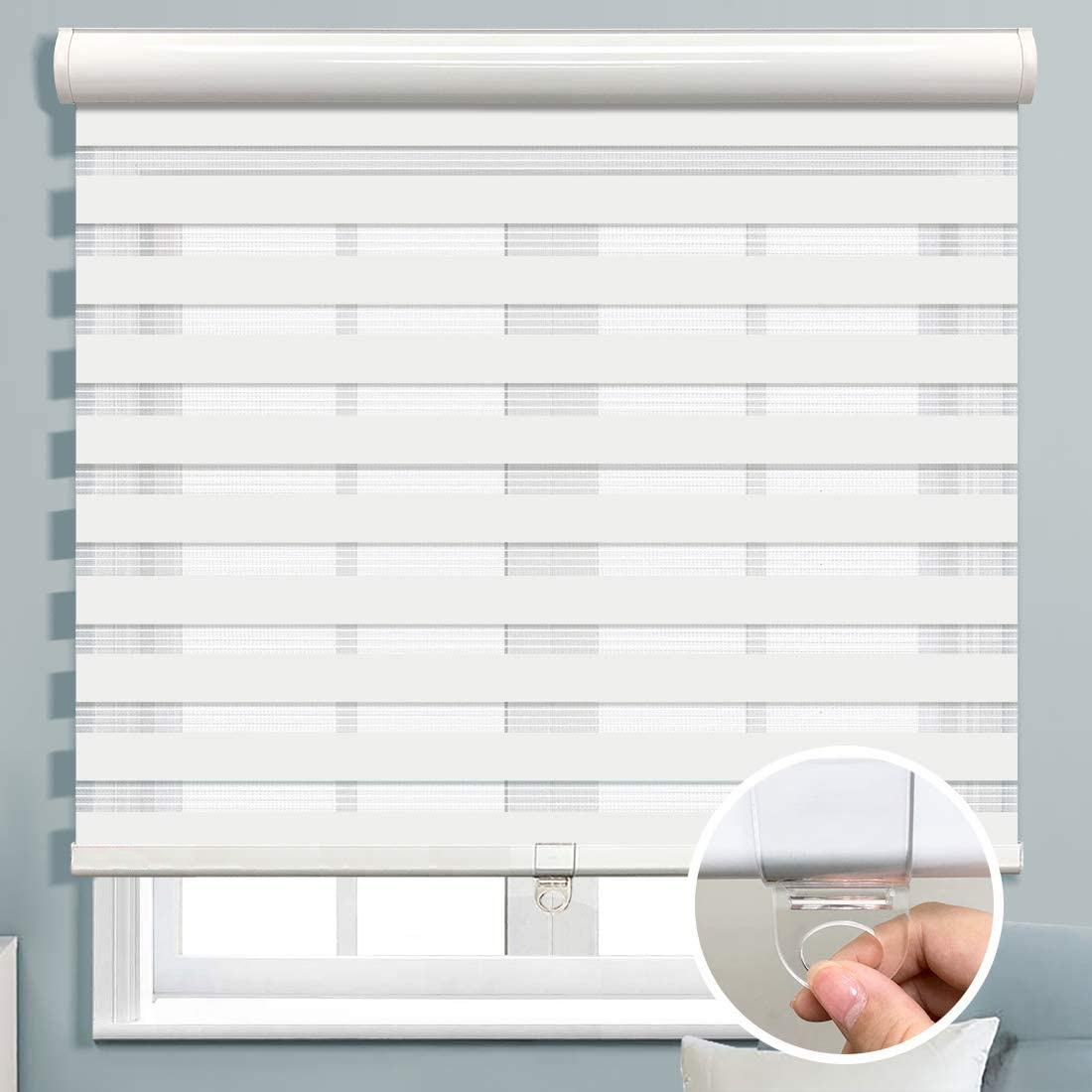 Persianas Zebra inalámbricas: fácil control de la luz y la privacidad