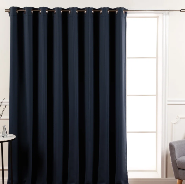 Cortinas aisladas para puertas correderas