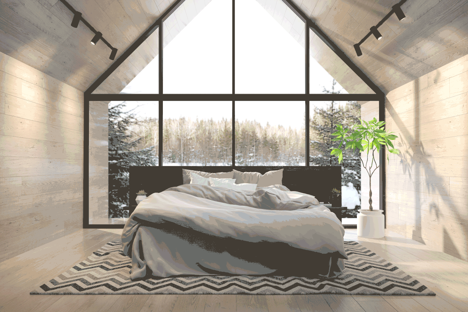 Vidrio inteligente residencial