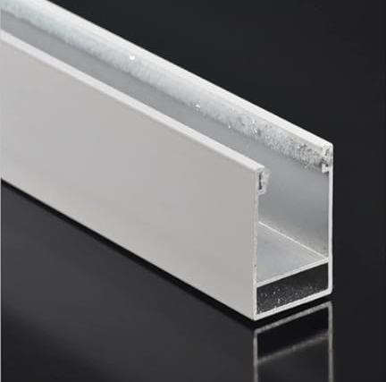 Pistas de canal lateral de PVC en forma de U para tratamientos completos de ventana de apagón