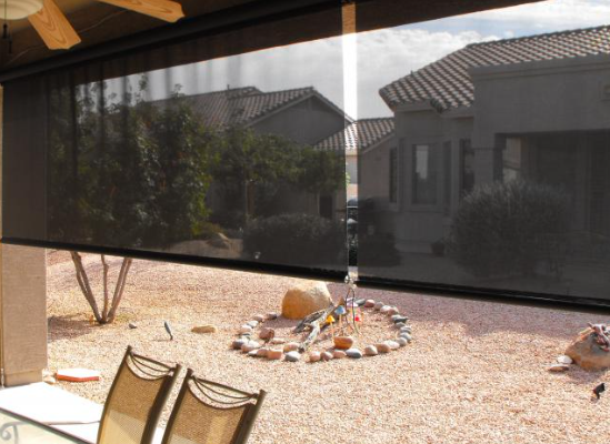 Sombras solares de 10 pies de ancho