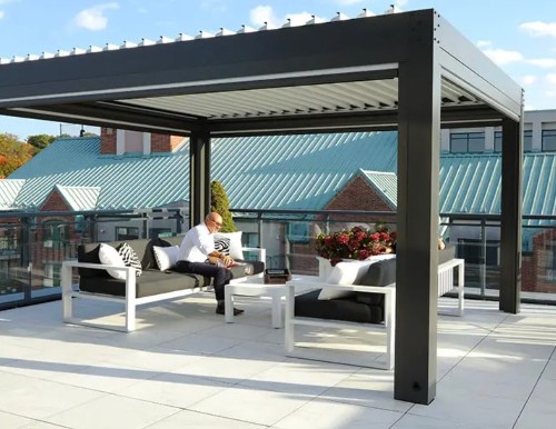 kit de pérgola de aluminio