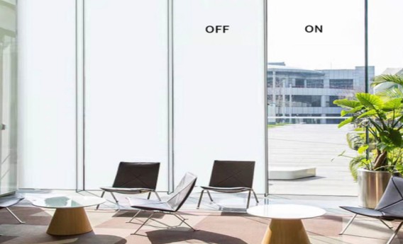 PDLC de pel&iacute;cula inteligente conmutable